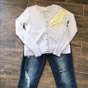 LOFT CARDIGAN SWEATER